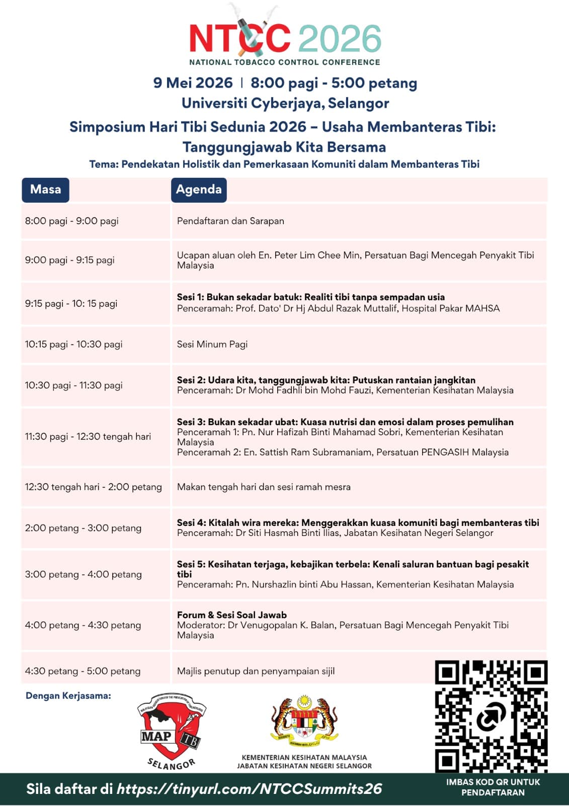 World TB Day Symposium 2026 poster